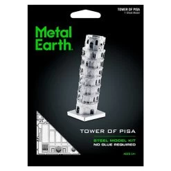 Metal Earth MetalEarth Architecture: PIRATING TOWER 6.14x4.75x4.75cm, Metal 3D Model With 1 Sheet, On Card 12x17cm, 14+ -Professional Model Toy Store metal earth 5061046 metalearth architecture pirating tower 6 14x4 75x 2