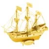 Metal Earth GOLDEN HIND In Gold Metal Model Kit 1 Metal Earth GOLDEN HIND In Gold Metal Model Kit -Professional Model Toy Store metal earth 5061047 golden hind in gold