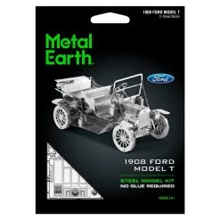 Metal Earth MetalEarth Vehicles: FORD 1908 8.92x4.95x4.56cm, 3D Model Of Metal With 2 Sheets, On Card 12x17cm, 14+ -Professional Model Toy Store metal earth 5061051 metalearth vehicles ford 1908 8 92x4 95x4 56cm 3 2