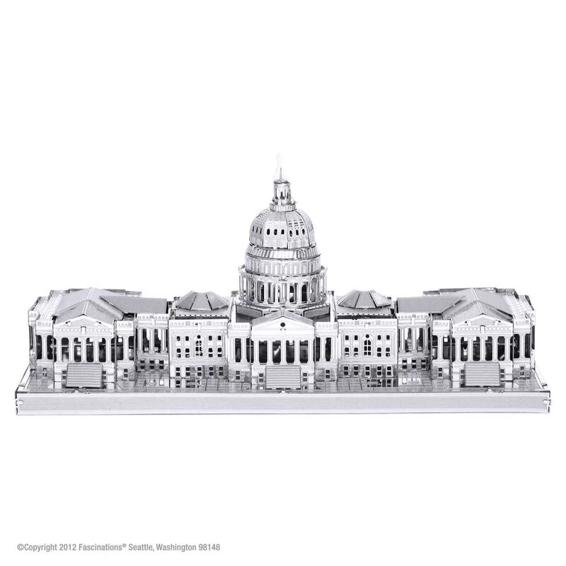 Metal Earth MetalEarth Architecture: US CAPITOL 10.7x4x5cm, Metal 3D Model With 2 Sheets, On Card 12x17cm, 14+ 4 Metal Earth MetalEarth Architecture: US CAPITOL 10.7x4x5cm, Metal 3D Model With 2 Sheets, On Card 12x17cm, 14+ - Image 2