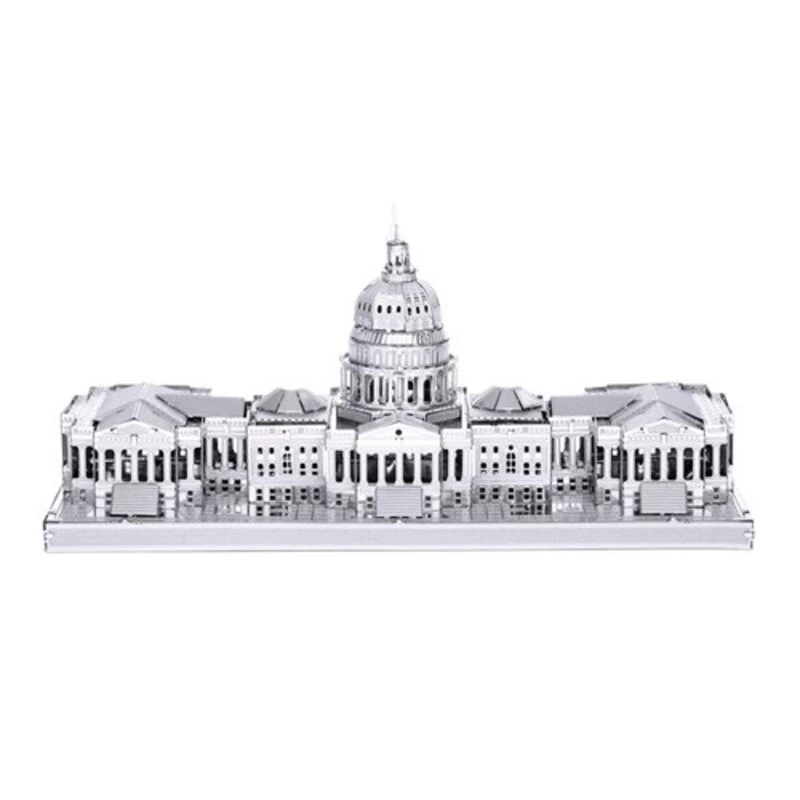 Metal Earth MetalEarth Architecture: US CAPITOL 10.7x4x5cm, Metal 3D Model With 2 Sheets, On Card 12x17cm, 14+ 3 Metal Earth MetalEarth Architecture: US CAPITOL 10.7x4x5cm, Metal 3D Model With 2 Sheets, On Card 12x17cm, 14+