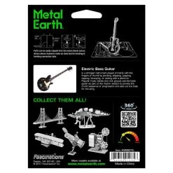 Metal Earth MetalEarth Music: LOWER GUITAR 11.6x4x3.2cm, Metal 3D Model With 1 Sheet, On Card 12x17cm, 14+ 9 Metal Earth MetalEarth Music: LOWER GUITAR 11.6x4x3.2cm, Metal 3D Model With 1 Sheet, On Card 12x17cm, 14+ -Professional Model Toy Store metal earth 5061075 metalearth music lower guitar 11 6x4x3 2cm metal 3