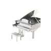 Metal Earth MetalEarth Music: PIANO TO QUEUE 7.5x5.9x6.8cm, Metal 3D Model With 2 Sheets, On Card 12x17cm, 14+ -Professional Model Toy Store metal earth 5061080 metalearth music piano to queue 7 5x5 9x6 8cm me