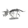 Metal Earth MetalEarth Dinosaurs: TRICERATOPS SKELETTE, Metal 3D Model With 2 Sheets, On Card 12x17cm, 14+ 1 Metal Earth MetalEarth Dinosaurs: TRICERATOPS SKELETTE, Metal 3D Model With 2 Sheets, On Card 12x17cm, 14+ -Professional Model Toy Store metal earth 5061101 metalearth dinosaurs triceratops skelette metal