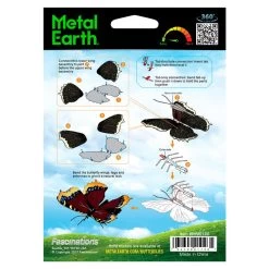 Metal Earth Butterfly Morio Metal Model Kit -Professional Model Toy Store metal earth 5061126 butterfly morio 2