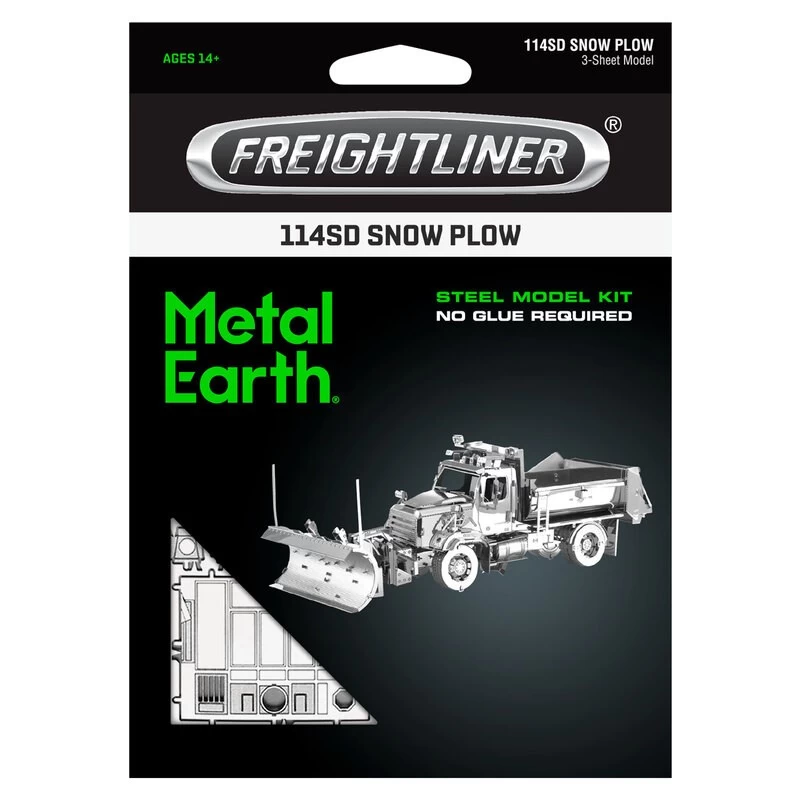 Metal Earth Snow Plow Truck Metal Model Kit 4 Metal Earth Snow Plow Truck Metal Model Kit - Image 2