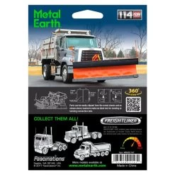 Metal Earth Snow Plow Truck Metal Model Kit 7 Metal Earth Snow Plow Truck Metal Model Kit -Professional Model Toy Store metal earth 5061147 snow plow truck 2