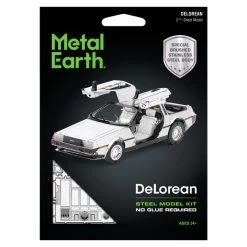 Metal Earth Delorean Metal Model Kit 6 Metal Earth Delorean Metal Model Kit -Professional Model Toy Store metal earth 5061181 delorean 1