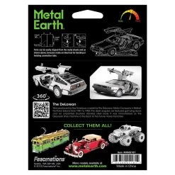 Metal Earth Delorean Metal Model Kit 7 Metal Earth Delorean Metal Model Kit -Professional Model Toy Store metal earth 5061181 delorean 2