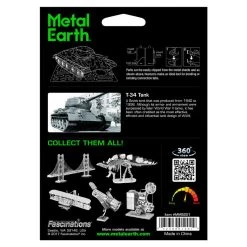 Metal Earth T-34 Tank Metal Model Kit 7 Metal Earth T-34 Tank Metal Model Kit -Professional Model Toy Store metal earth 5061201 t 34 tank 2