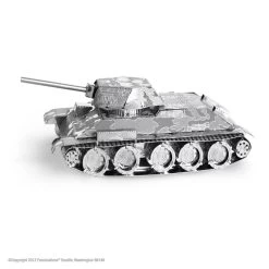 Metal Earth T-34 Tank Metal Model Kit