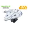 Metal Earth Iconx-Lando Millennium Falcon Metal Model Kit -Professional Model Toy Store metal earth 5061314 iconx lando millennium falcon
