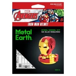 Metal Earth MetalEarth: AVENGERS / HELMET IRON MAN, Metal 3D Model With 2 Sheets, On Card 12x17cm, 14+ 8 Metal Earth MetalEarth: AVENGERS / HELMET IRON MAN, Metal 3D Model With 2 Sheets, On Card 12x17cm, 14+ -Professional Model Toy Store metal earth 5061324 metalearth avengers helmet iron man metal 3d m 2