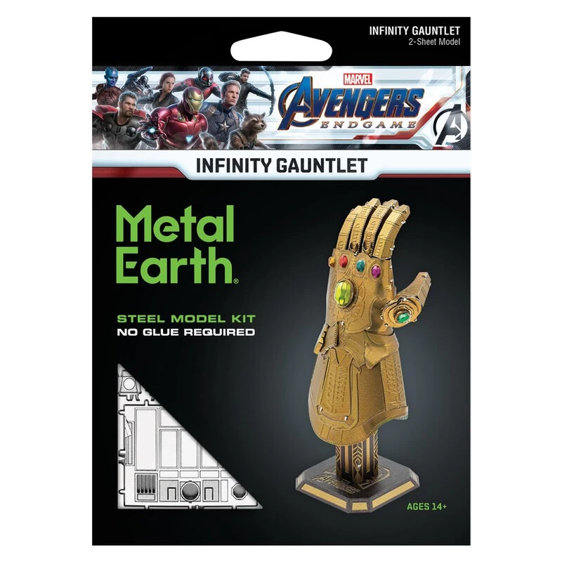 Metal Earth Marvel / Glove Of Infinity Metal Model Kit 4 Metal Earth Marvel / Glove Of Infinity Metal Model Kit - Image 2
