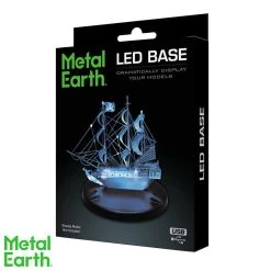 MetalEarth Promotion: BLUE LED LIGHT Diam.9.5x0.65cm For Metal Earth Metal 3D Model, Works On USB Power (USB Power Cord Included -Professional Model Toy Store metal earth 5061903 metalearth promotion blue led light diam 9 5x0 65 3