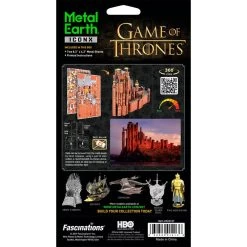 Metal Earth Iconx - Game Of Thrones / Red Keep Metal Model Kit -Professional Model Toy Store metal earth 5062127 iconx game of thrones red keep 2