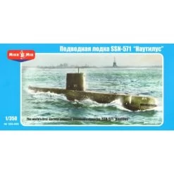U. S. Nautilus SSN-571 Nuclear Submarine Model Kit