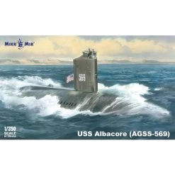 USS Albacore (AGSS-569) Model Kit