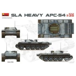 SLA Heavy APC-54. Interior Kit Model Kit -Professional Model Toy Store mini art 6463755 sla heavy apc 54 interior kit 3