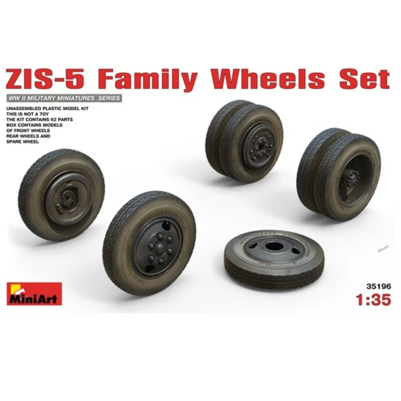 ZIS-5 Wheel Game Model Kit 3 ZIS-5 Wheel Game Model Kit