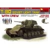Soviet T-80 Soviet Light Tank With Crew Model Kit