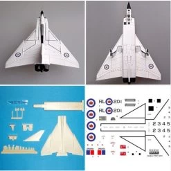 Avro CF-105 Arrow Model Kit -Professional Model Toy Store miniwings mini007 avro cf 105 arrow 2