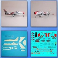 Rebublic F-84F Thunderstreak Model Kit -Professional Model Toy Store miniwings mini045 rebublic f 84f thunderstreak 2