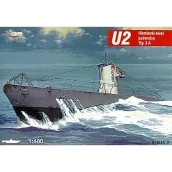 Mirage U-Boat U2 Typ IIA (submarine) Model Kit