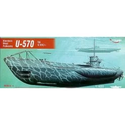 Mirage U-Boat U-570 Typ U-VIIC (submarine) Model Kit