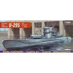 Mirage U-Boat U-295 Typ U-VIIC /42 + Biber (submarine) Model Kit