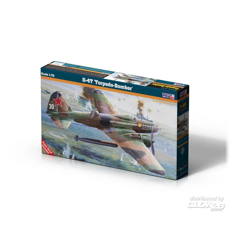 IL-4T Torpedo Bombers Model Kit 3 IL-4T Torpedo Bombers Model Kit