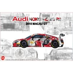 Audi Hong Kong R8 2015 MACAU GT Model Kit