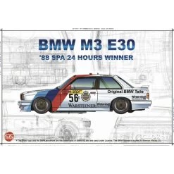 BMW M3 E30 '88 Spa 24 Hours Winner Model Kit