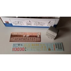 Volvo 959A. Sw Air Force Tow Truck For Viggen Draken Etc. High Tech Resin Kit Incl PE Parts & Cartograf Decal -Professional Model Toy Store pilot replicas 48r001 volvo 959a sw air force tow truck for viggen dr 2