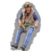 WWII RAF Pilot Seated In Aircraft Figure