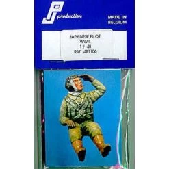 Imperial Japanese Navy/IJN WWII Seated In Aircraft With Hand Raised To Protext His Eyes From The Sun