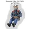 Russian Pilot Seated In Aircraft 1980/1990′s Figure -Professional Model Toy Store pj productions pj481120 russian pilot seated in aircraft 1980 1990s