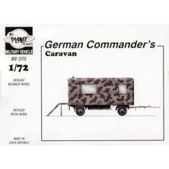 German Commander′s Caravan Model Kit -Professional Model Toy Store planet models plamv070 german commanders caravan 1