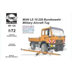 MAN LE 10.220 Bundeswehr Military Aircraft Tug. This Is An All-resin Cast Construction Kit Of The Aircraft Tug Vehicle That Is C