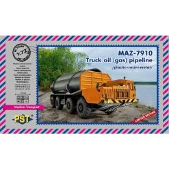 MAZ-7910. Truck Oil (gas) Pipelines Model Kit