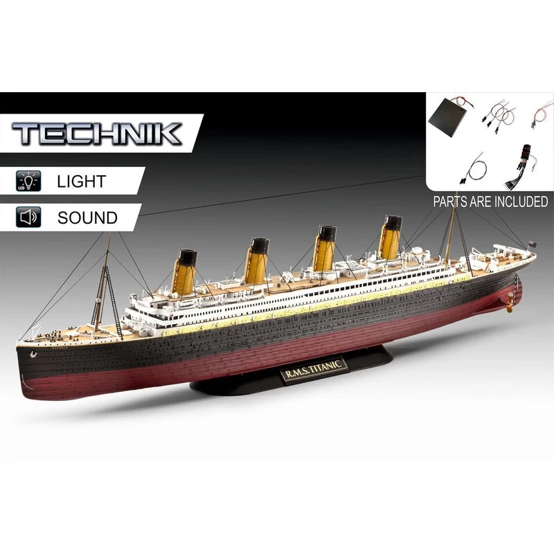 Revell Rms Titanic - Technik Model Kit 4 Revell Rms Titanic - Technik Model Kit - Image 2