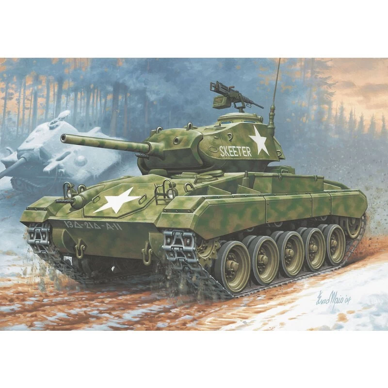 Revell M24 Chaffee Model Kit 8 Revell M24 Chaffee Model Kit - Image 6