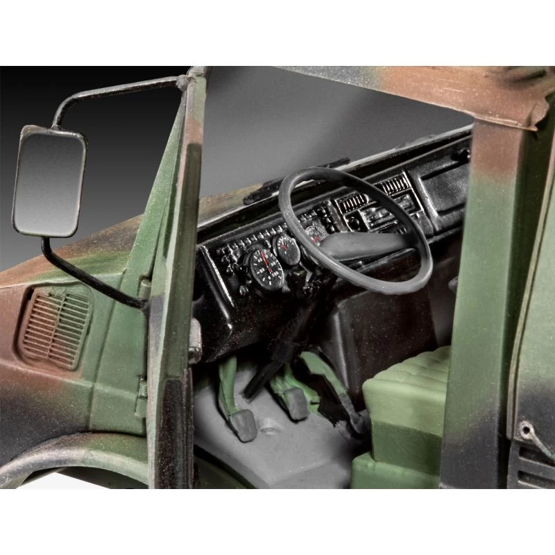 Revell Unimog 2t Milgl Model Kit 6 Revell Unimog 2t Milgl Model Kit - Image 4