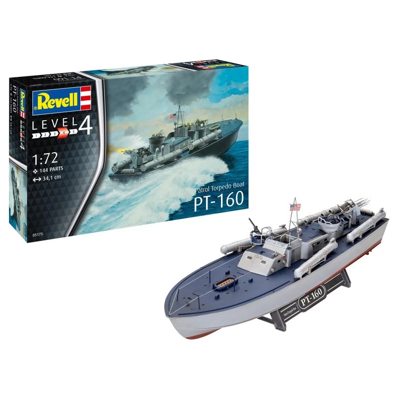 Revell Patrol Torpedo Boat Pt-559 / Pt-160 Model Kit 3 Revell Patrol Torpedo Boat Pt-559 / Pt-160 Model Kit