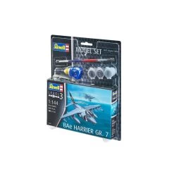 Revell Model Set BAe Harrier GR.7 Model Kit -Professional Model Toy Store revell 63887 model set bae harrier gr 7 3