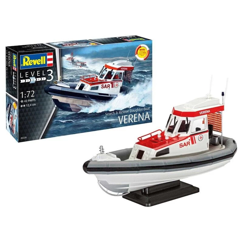 Revell Search - Rescue Daughter-Boat VERENA 1/72 Model Kit 4 Revell Search - Rescue Daughter-Boat VERENA 1/72 Model Kit - Image 2