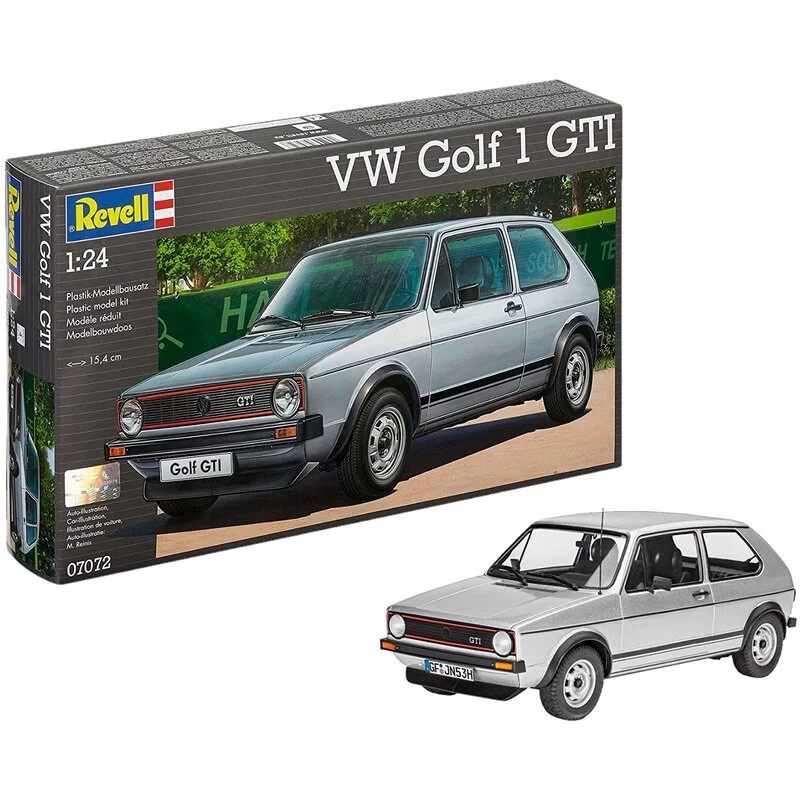 Revell VW Golf 1 GTI Model Kit 3 Revell VW Golf 1 GTI Model Kit