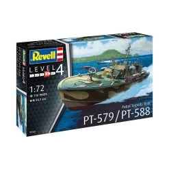 Revell Torpedo Patrol Boat PT-588 / PT-57 Model Kit -Professional Model Toy Store revell rv05165 torpedo patrol boat pt 588 pt 57 1
