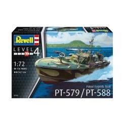 Revell Torpedo Patrol Boat PT-588 / PT-57 Model Kit -Professional Model Toy Store revell rv05165 torpedo patrol boat pt 588 pt 57 2