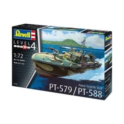 Revell Torpedo Patrol Boat PT-588 / PT-57 Model Kit -Professional Model Toy Store revell rv05165 torpedo patrol boat pt 588 pt 57 3